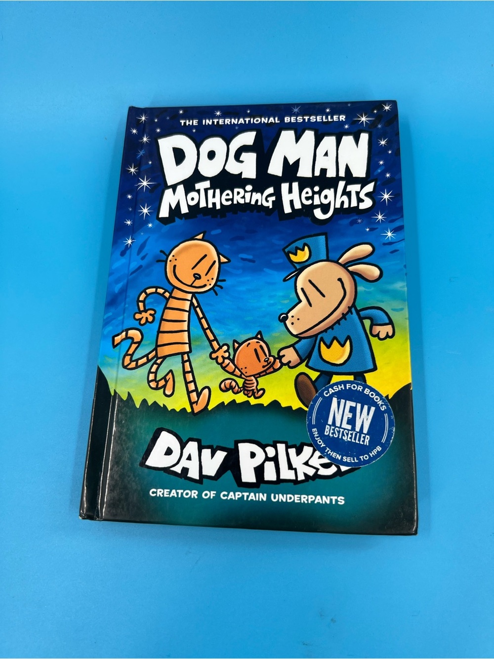 Dog Man Mothering Heights Book 10 Dav Pilkey Hardcover Graphic Novel